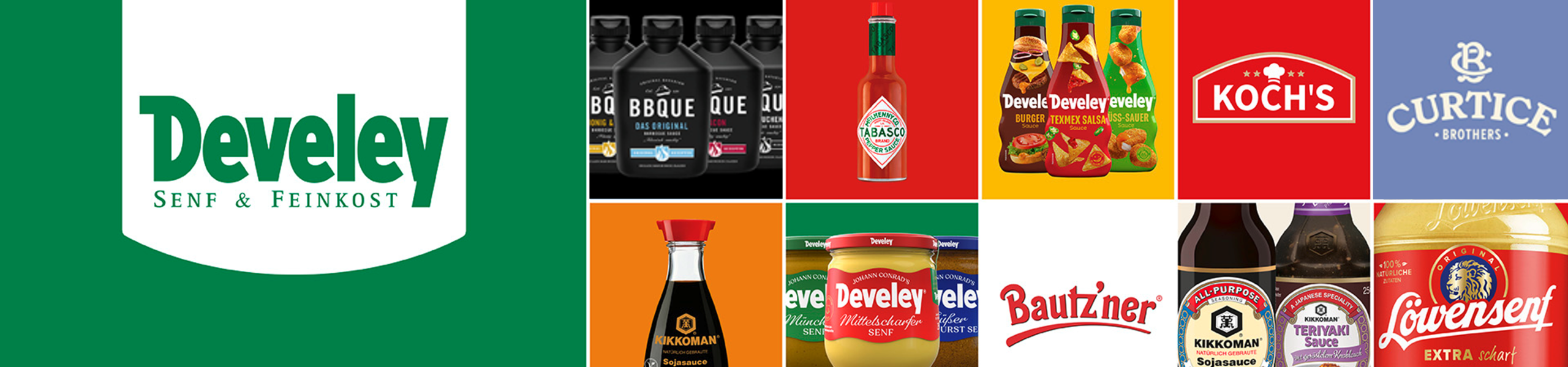 Develey Foodservice Brand Collage