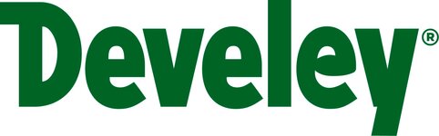 Logo der Marke Develey – Qualitätsmarke für Senf, Saucen und Feinkost