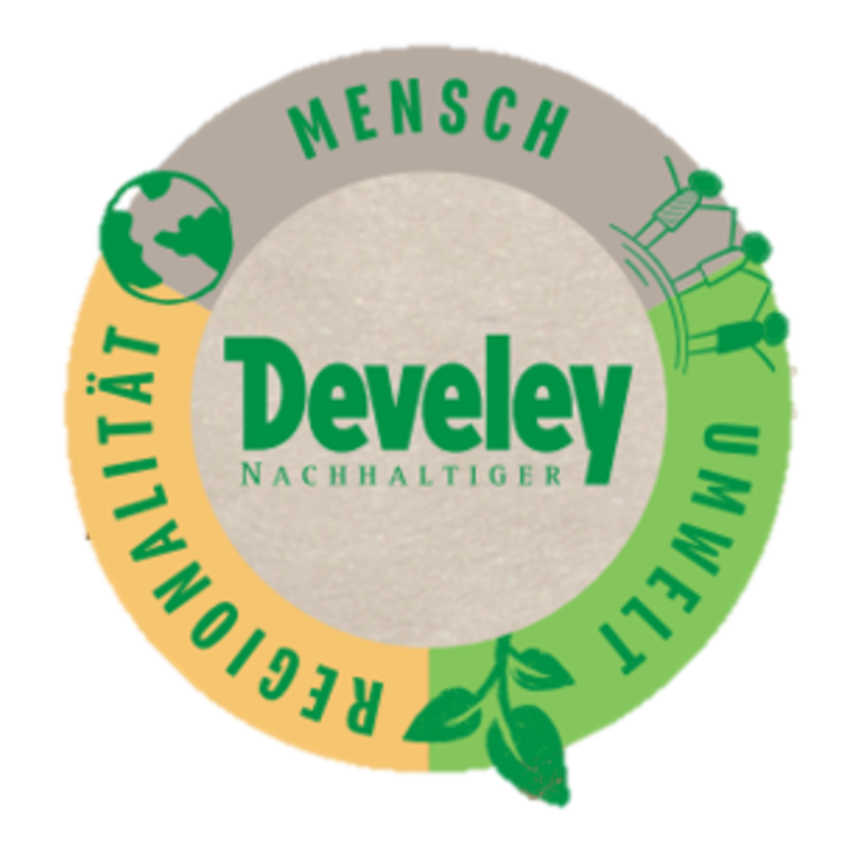 Nachhaltigkeit bei Develey – Drei Säulen: Mensch, Umwelt und Regionalität