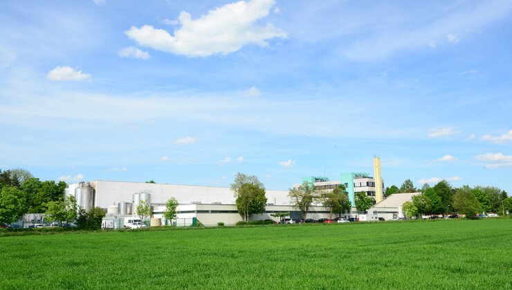 Die Produktionsstätte von Develey in Unterhaching